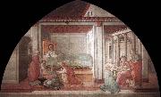 Fra Filippo Lippi Birth and Naming St John oil painting reproduction